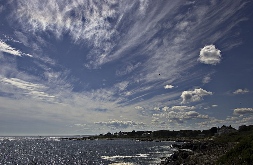 Looking toward South Point from East Point
