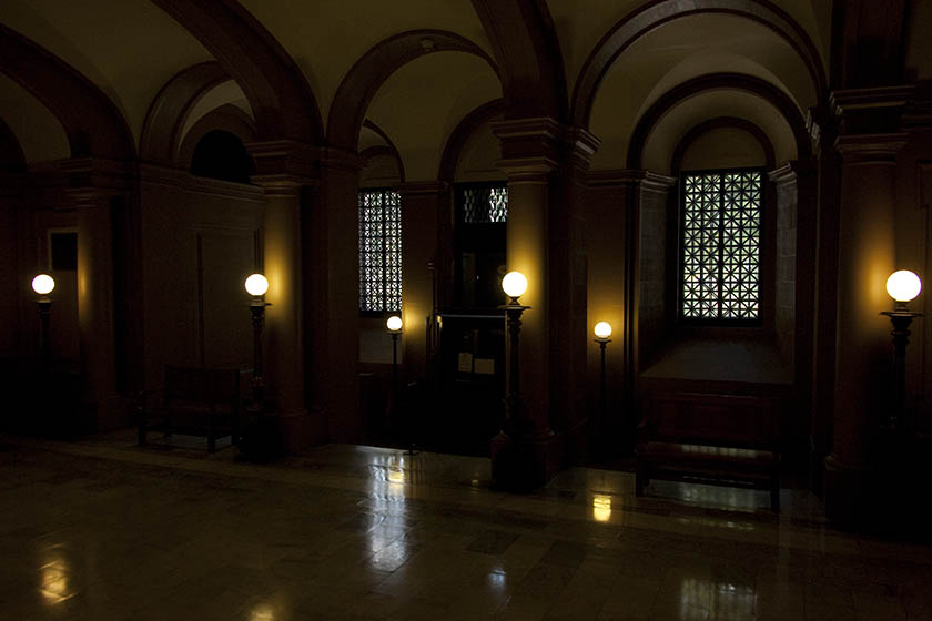 The original lobby